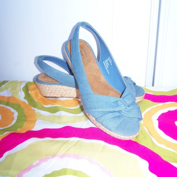 G.H.Bass Slingback Sandals Sz 8 - Picture 1 of 7